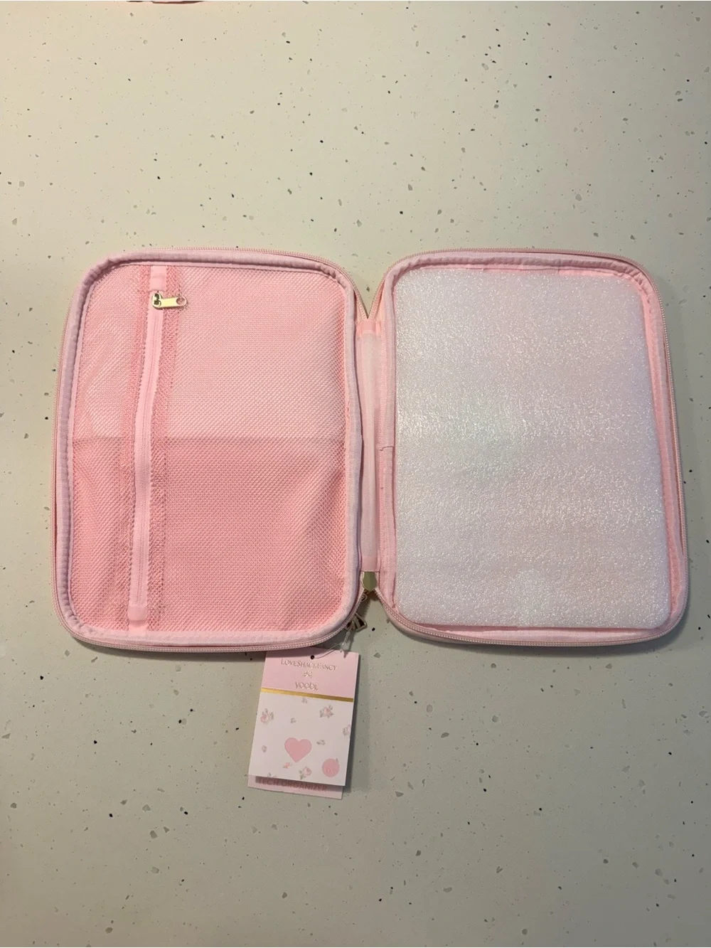 Loveshackfancy x yoobi collab bundle - laptop sleeve & tech organizer